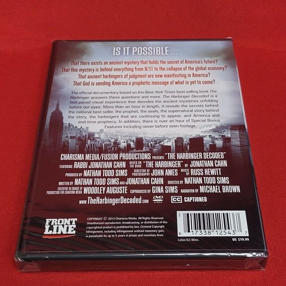 The Harbinger Decoded DVD New Sealed - Picture 4 of 8
